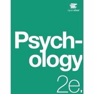 sychology 2e OpenStax 2nd Edition Textbook ISBN 9781975076450